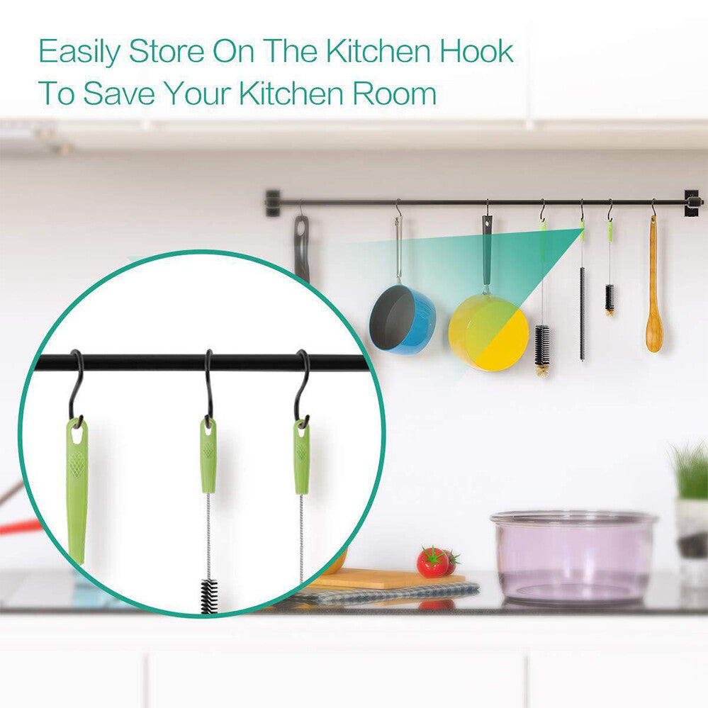 Long Handle Bottle Brush Cleaning Brush Scrubbing Tool Cup Brush Kettle Brush