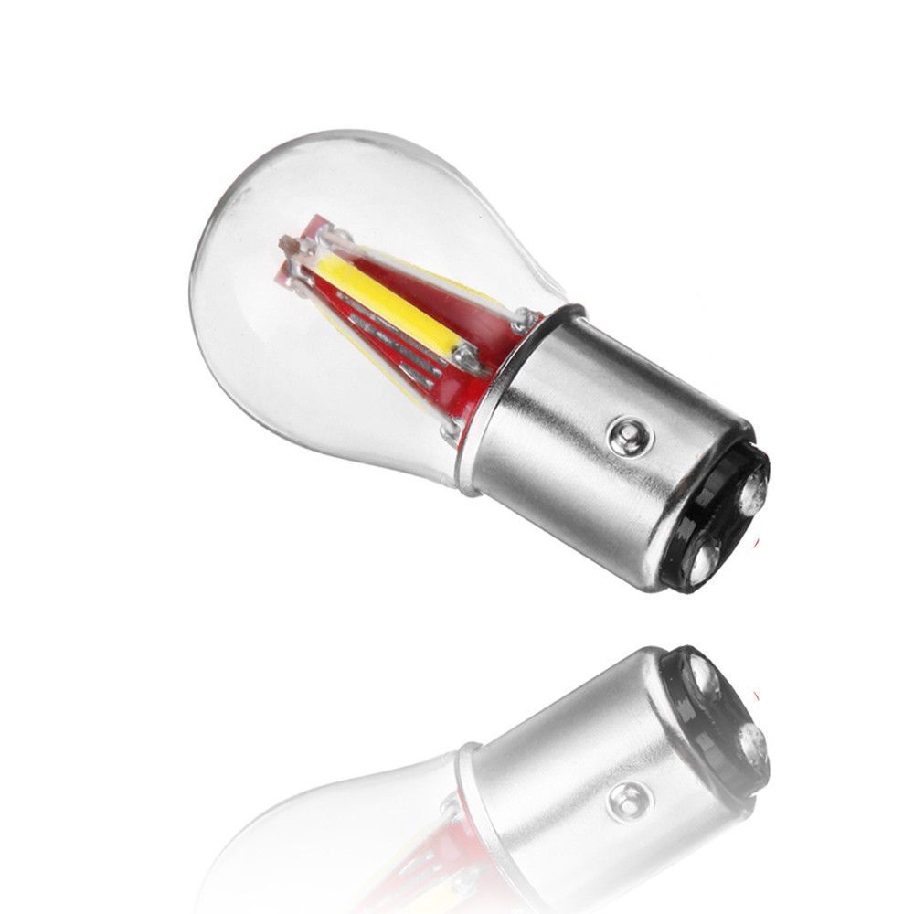 21/5W 1156 BA15S P21W Reverse Lamp Signal Light 4 Filament Car LED COB Bulb