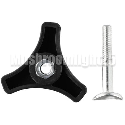 5X Screw Bolt Triangle Handle Knob Nut Parts Replace For Honda Lawn Mower