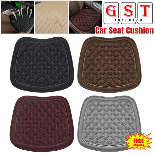 Car Seat Cushion Memory Foam Car Driver Office Chair Seat Pad Non-slip Rubber AU
