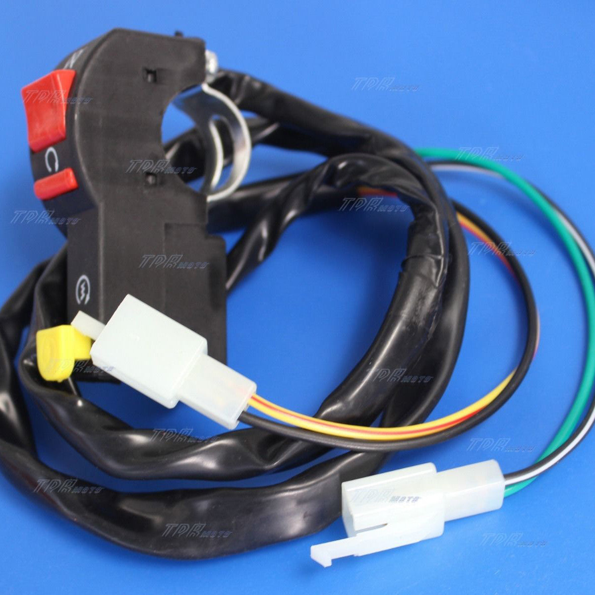 electric start starter stop on off kill switch motorcycle dirt pit atv quad bike
