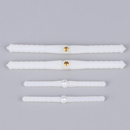 10 PCS Diameter 2.5mm 4.5mm Plastic Pin Hinge For RC Airplane Model Wing