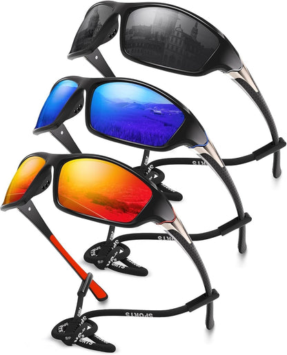 Men Polarized Sunglasses UV400 Glasses Fishing Sports Driving Cycling Eyewear
