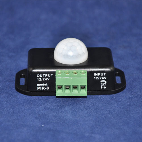 DC 12V-24V 8m Automatic Infrared PIR Motion Sensor Timer Switch For LED light