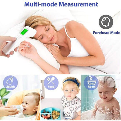 Non Touch Infrared Temperature Thermometer Digital Forehead Baby Adult Body Gun