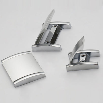 Fashion Sliding Door Flush Concealed Pull Handles Drawer Shoebox Cabinet Knobs