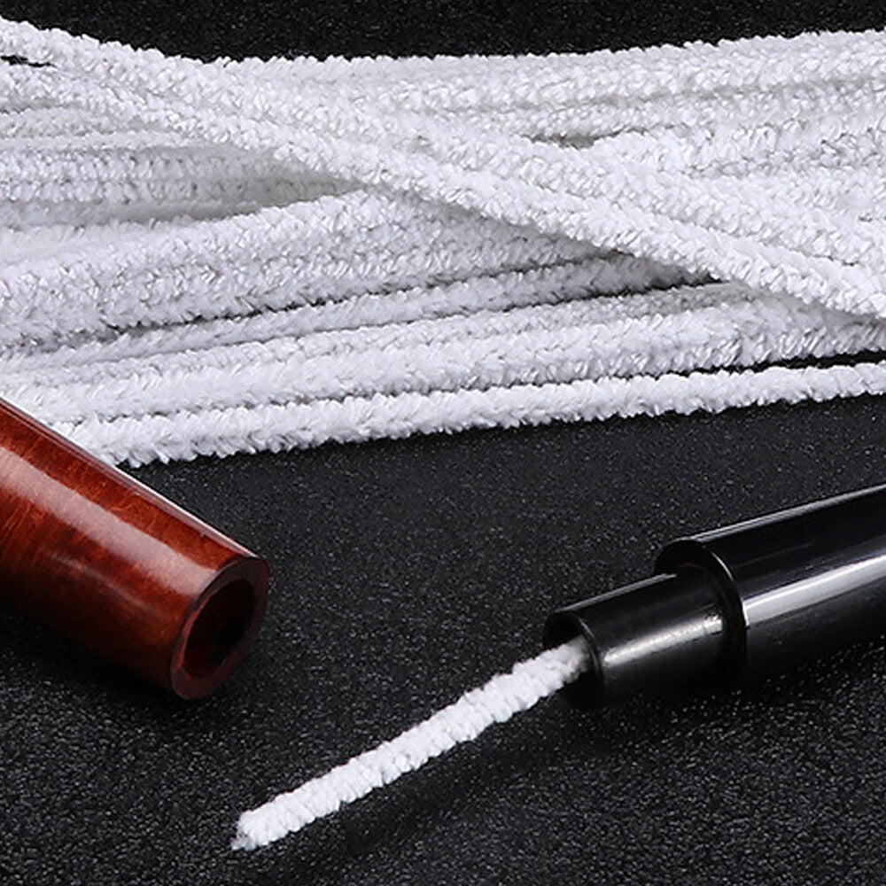 200pcs Smoking Pipe Cleaners Blend Cotton Rods Tobacco Mouthpiece Disposable