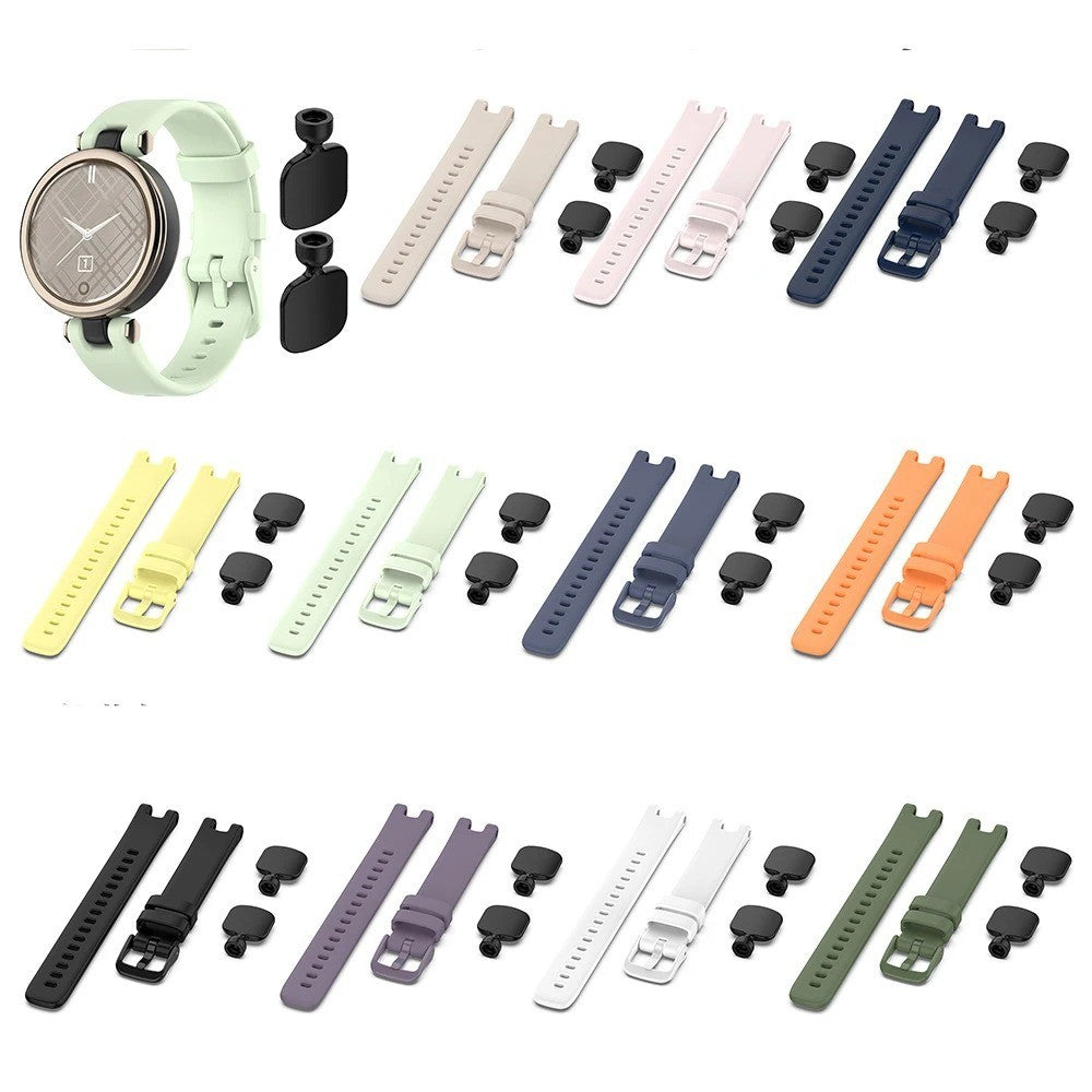 For Garmin Lily Watch Sport Wristband Strap Kit Silicone Replacement Watch Band