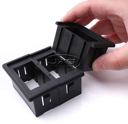 ROCKER SWITCH PANEL HOUSING - 12V~24V Carling/ARB/Narva Style Surround -4x4/Boat