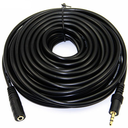 Male to Female 3.5mm AUX Audio MP3 Headphone Stereo Extension Cable Cord Lead