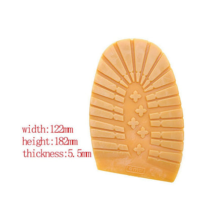 1 Pair Self-Adhesive Rubber Shoe Pieces Non-Slip Repair Materials