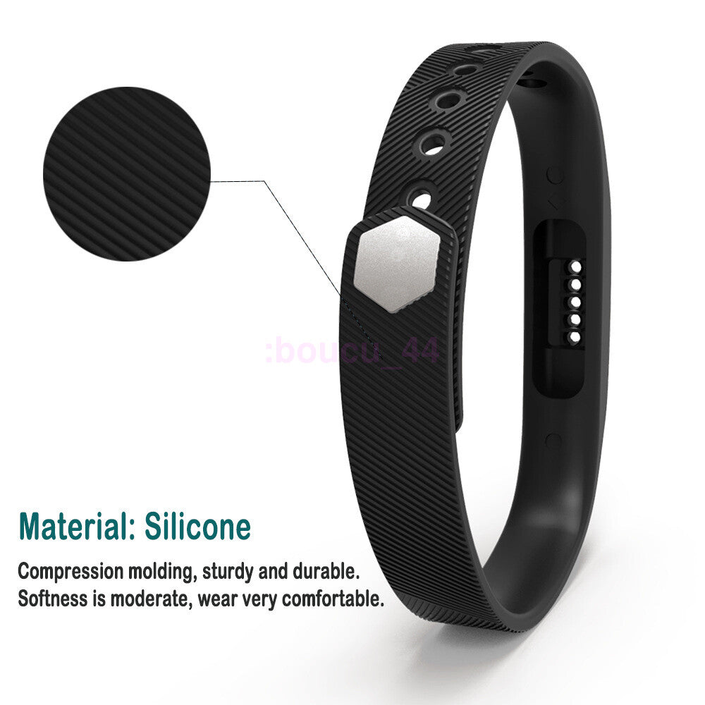 Compatible with Fitbit Flex 2 Sports Wristband Silicone Replacement Strap Watch Band HOT