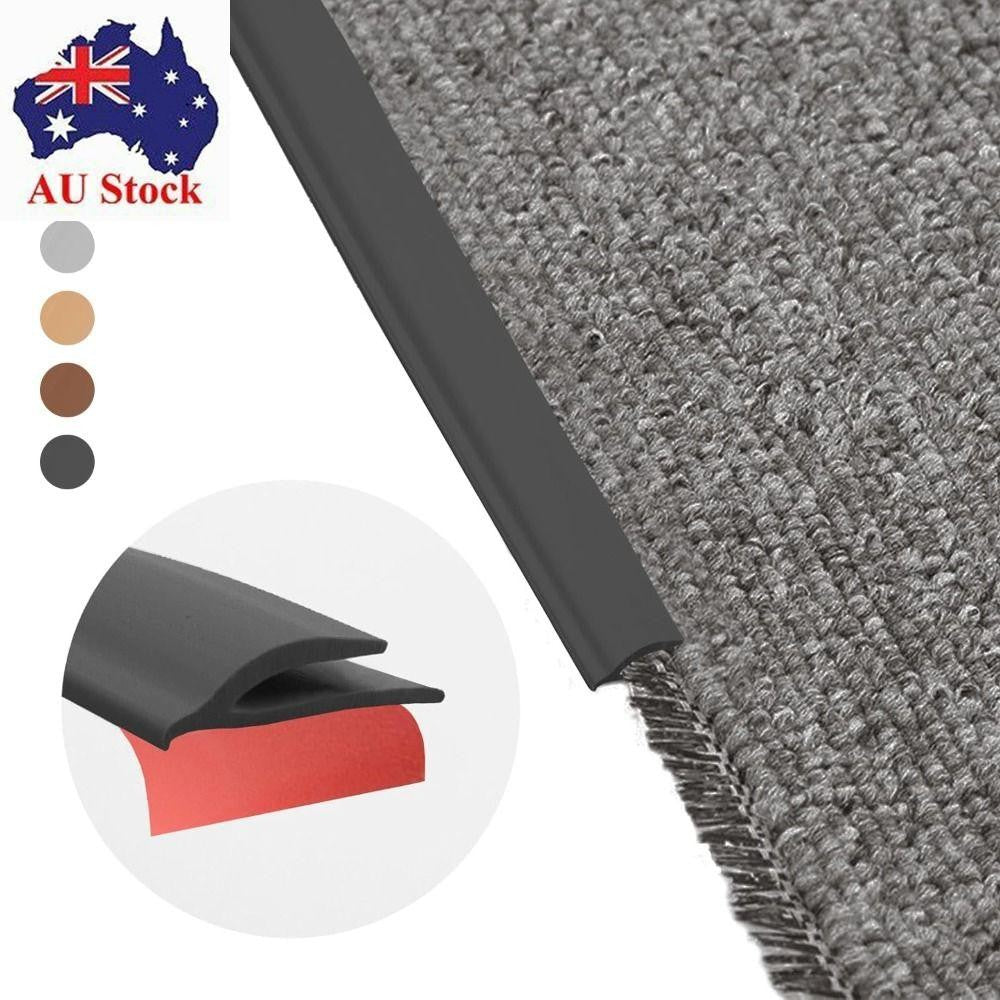 Cuttable Carpet Edge Trim Strip Self Adhesive Rug Edge Protector  Household