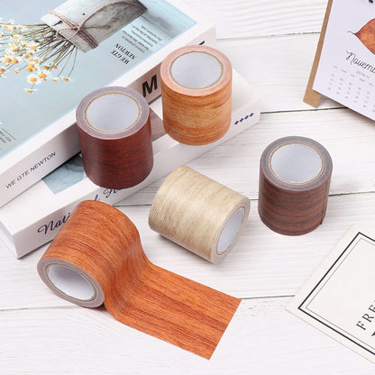 Furniture Renovation Duct Tape Skirting Line Repair Tape Wood Grain Adhensive