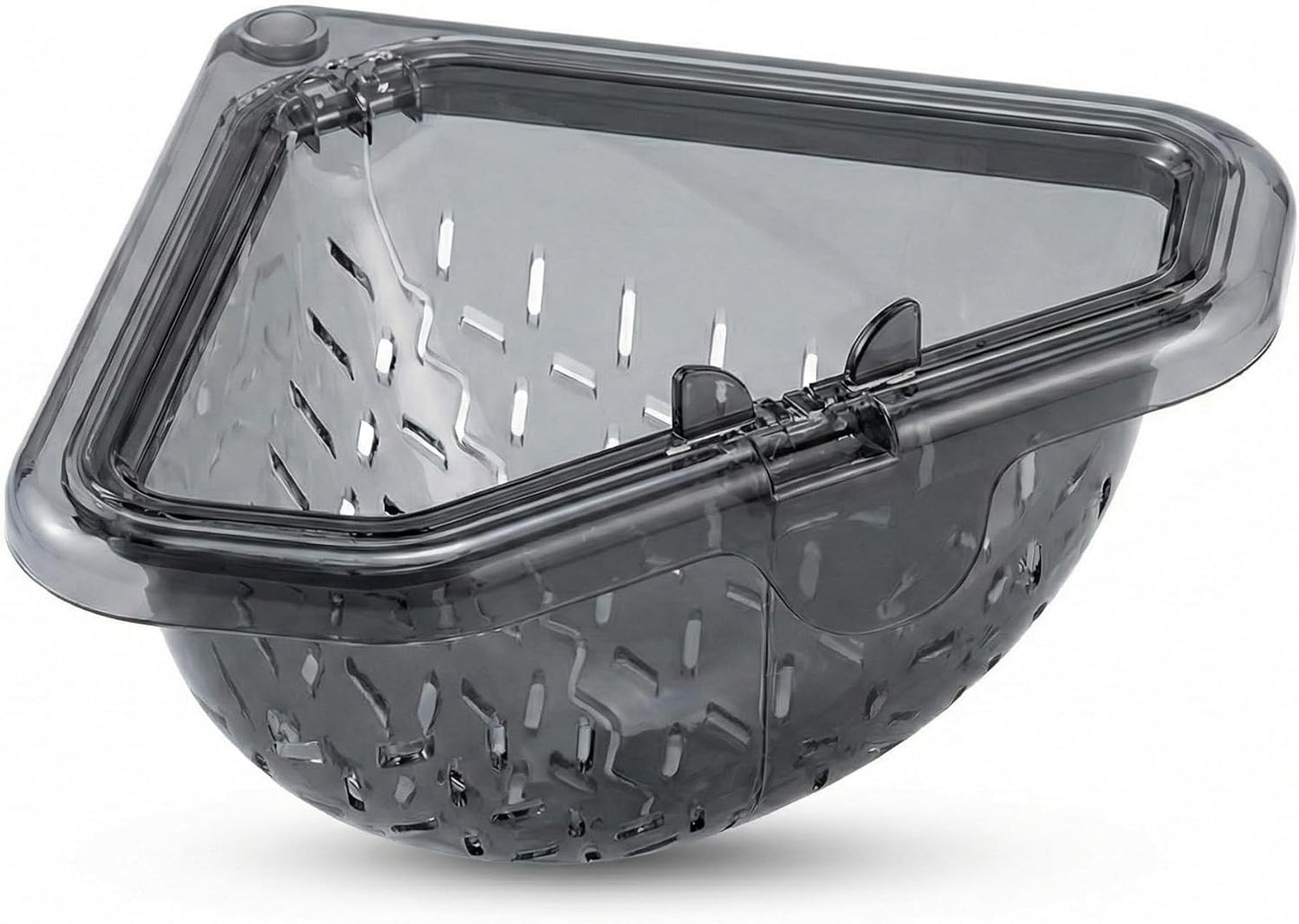 Triangular Magnetic Corner For Sink Strainer Basket Touchless Kitchen Drain