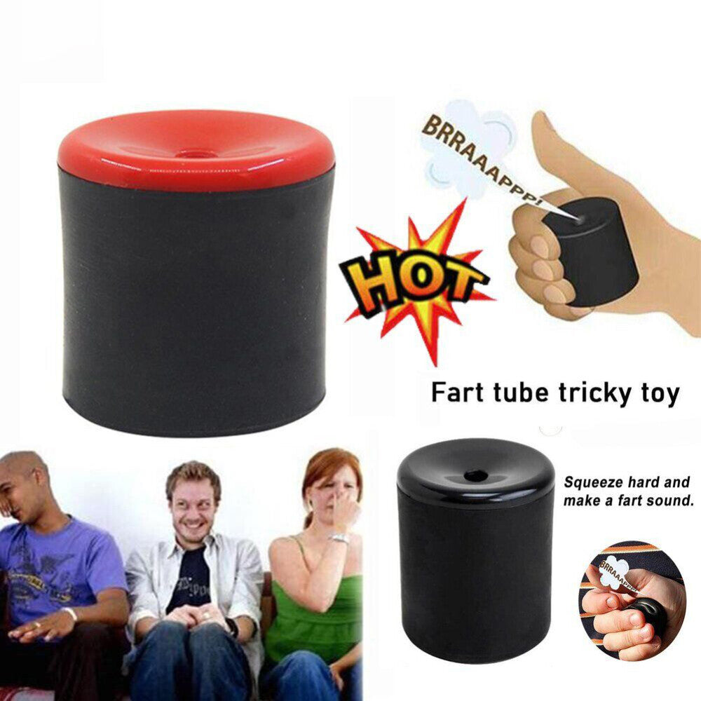 2PCS Create Farting Sounds Squeeze Toy Fun Fart Pooter Gag Joke Machine Party