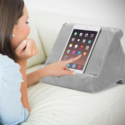 Multi Angle Soft Pillow Tablet Stand Holder Reading Cushion for Phone Phablet AU