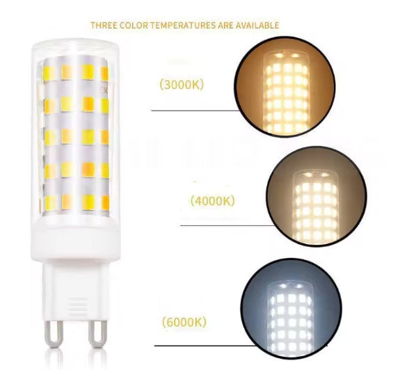Super Bright G9 LED Light Bulb 7W 9W 12W 15W 220V Lamp Cold White/Warm White Con