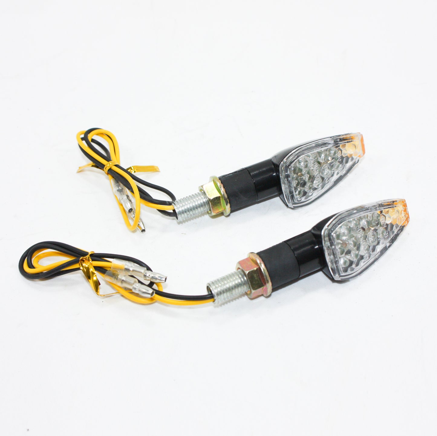 BLACK 12V LED REC REG Indicator Turn Signal Light  PIT Dirt Motorcycle Bike MX