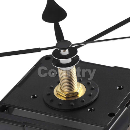 12pcs Wall Clock Quartz Movement Motor Mechanism Long Spindle Hands Repair Kit