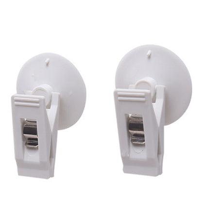 2x Car Windscreen Suction Ticket Cup Plastic Clips Holder Curtains Clip Pen Card
