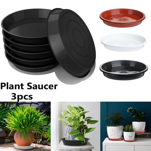 Flower Pot Round Indoor Outdoor   Tray Saucers Drip Trays Plant Saucer