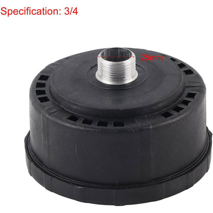 Air Compressor Silencer Filter 3/4" 25mm Male Threaded Intake Air Pump Muffler