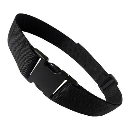 Black 50mm Heavy Duty Tactical Belt Nylon Hunting Buckle Army Police Security