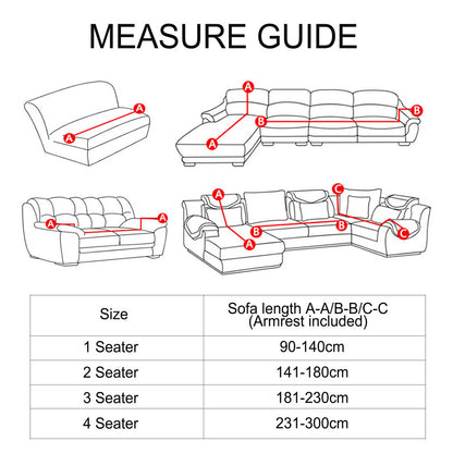 Sofa Cover Couch Covers 1 2 3 4 Seater Slipcover Lounge Protector High Stretch