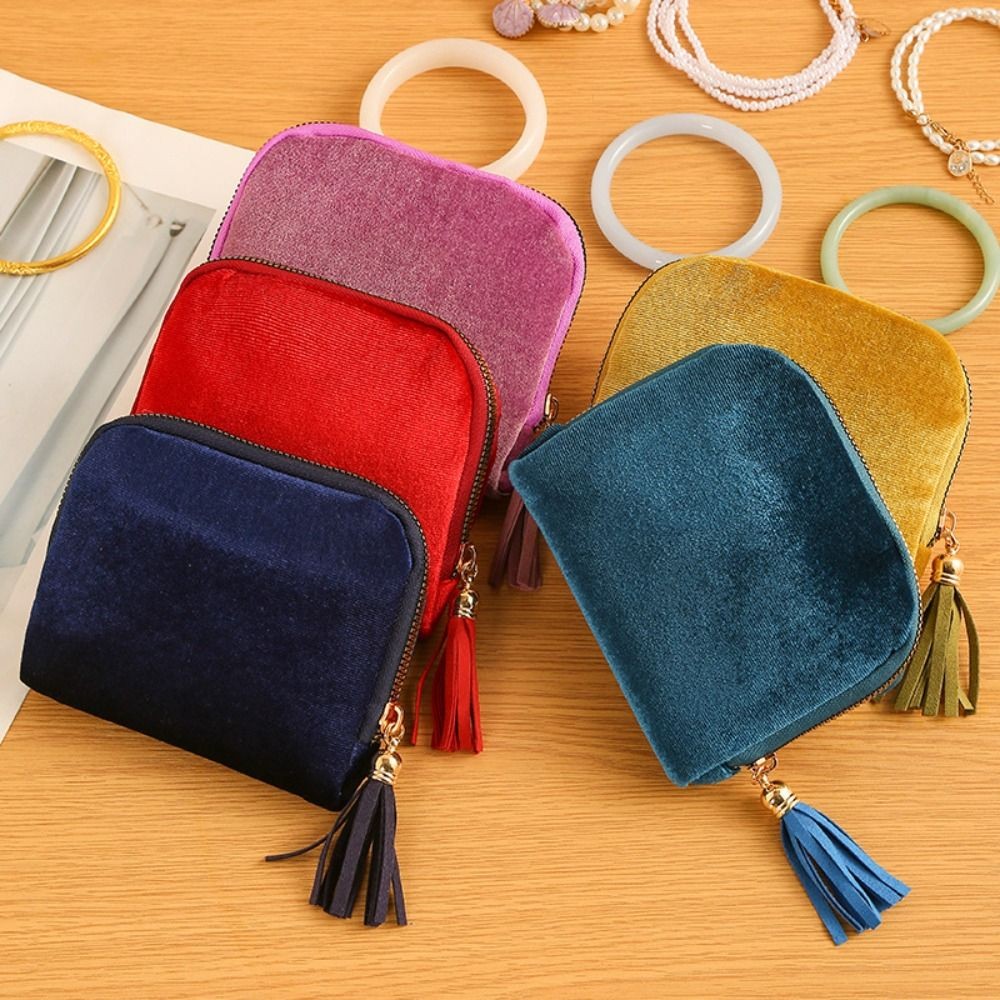 Bracelet Display Pouch Portable Jewelry Storage Bag Travel Jewelry Organizer