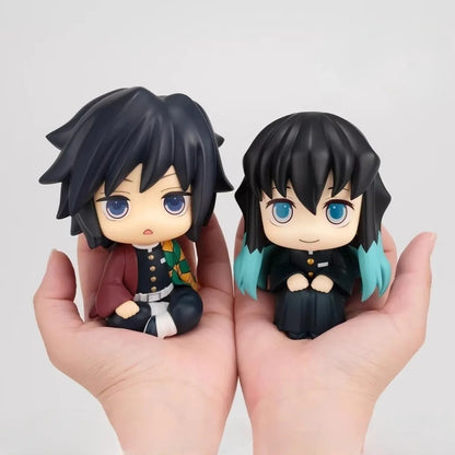 Muichiro Tokitou Demon Slayer 10CM Chibi Action Figure Toy Gift