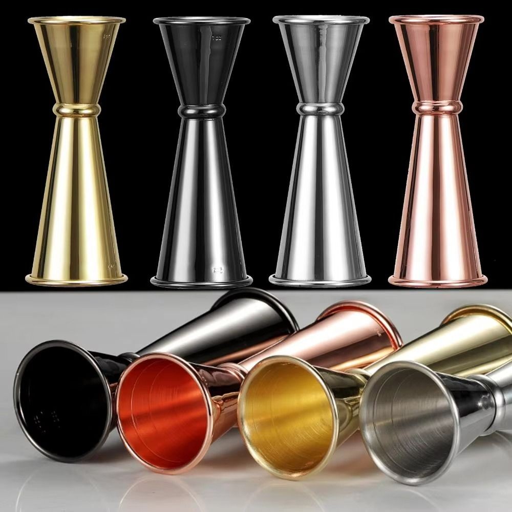 Stainless Steel Jigger Double Shot Drink Spirit Measure Cocktail Measure 30/60ml