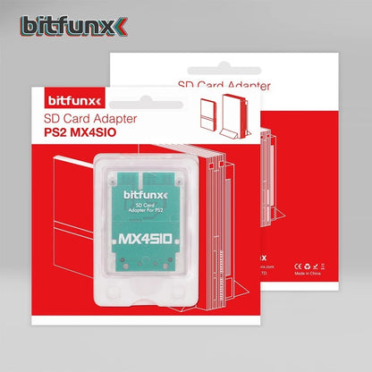 Bitfunx MX4SIO SIO2SD MicroSD Adapter PS2 PlayStation 2 Memory Card Reader OPL