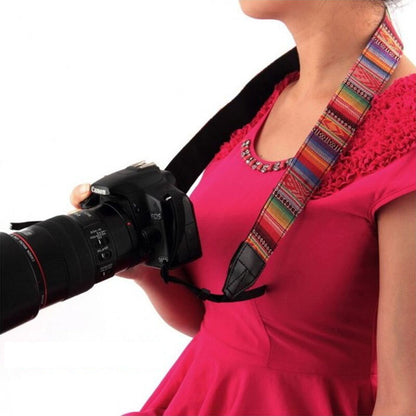 Camera Strap Compatible With Sony Nikon Olympus DSLR Canon Vintage Shoulder Neck