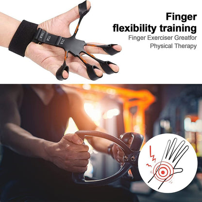 Gripster Grip Strengthener Finger Stretcher Hand Grip Trainer Fitness Training