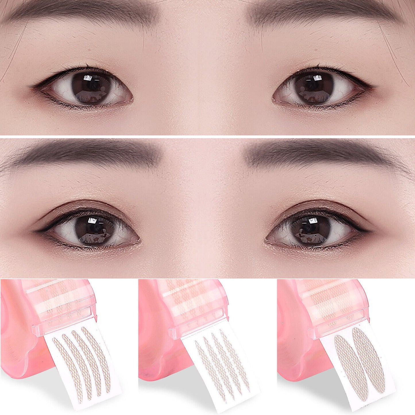 Double Eyelid Tape Adhesive Lace Invisible Narrow Stickers Eye Lift Makeup