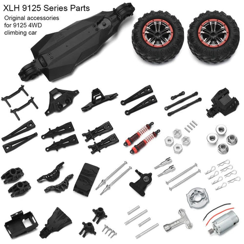 Drive Shaft 9125 Series Parts Gear Shock Absorber Front CVD Metal Gears