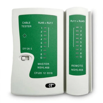 Network Cable Tester RJ45 RJ11 RJ12 CAT5/6 UTP LAN Cable Tester Detector Remote