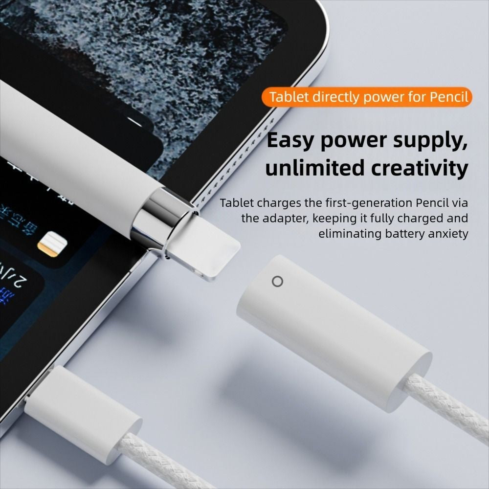 Pencil Charger Adapter for Apple Pencil 1st Generation for iPad 10/11th Gen