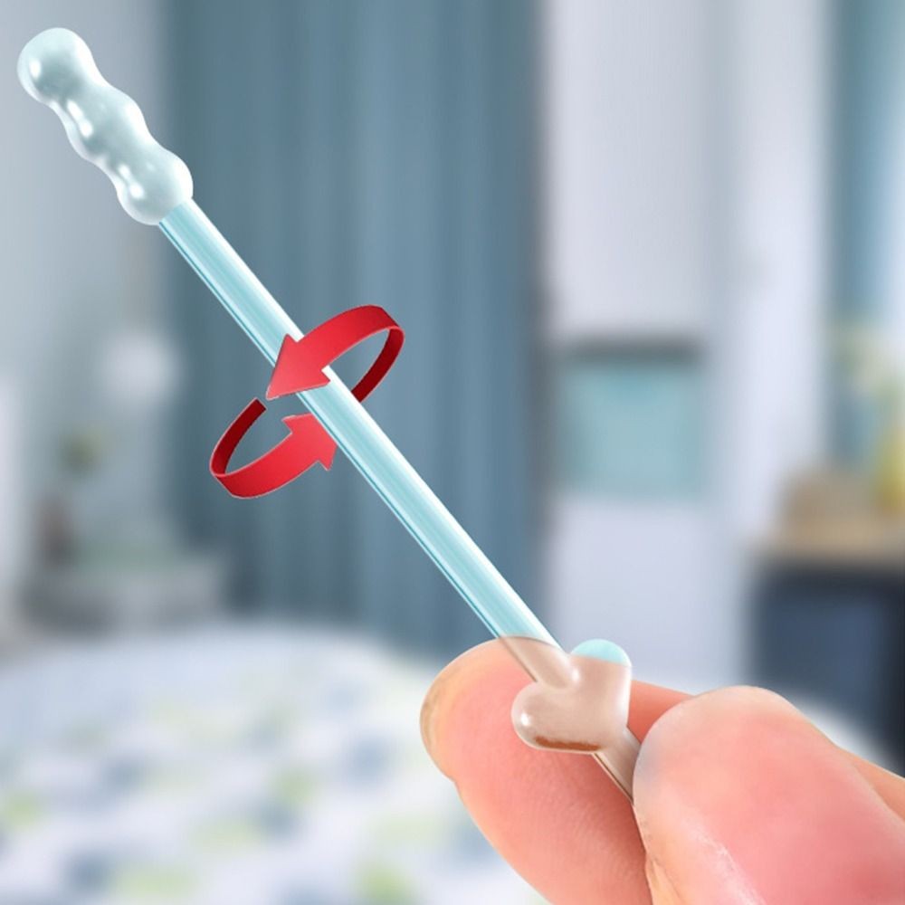 24PCS/Box Ear Cleaner Disposable Ear Swabs Sticky Earwax Remover Stick  Adults