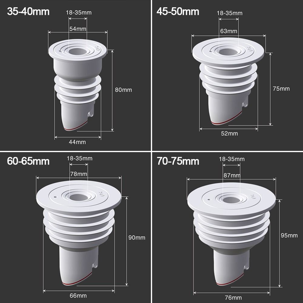 One Way Valve Seal Pipe Sealing Ring Water Pipe Plug Floor Drain Drain Cover