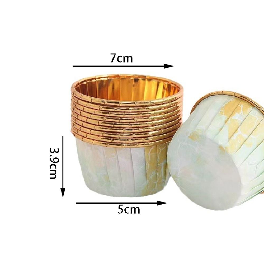 50pcs Mini Muffin Cupcake Paper Cups Cake Wrapper Baking Cup