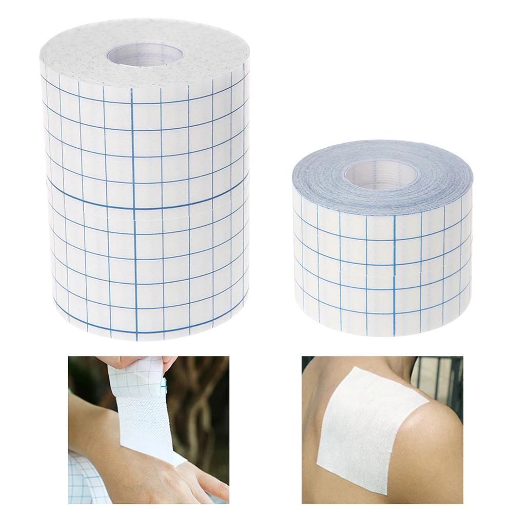 Soft Breathable Non-Woven Tape Antibacterial Adhesive Wound Fixation Bandage 10M