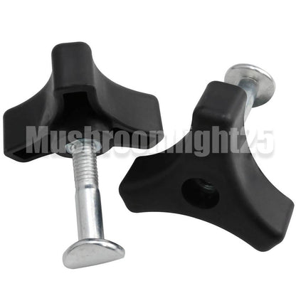 5X Screw Bolt Triangle Handle Knob Nut Parts Replace For Honda Lawn Mower