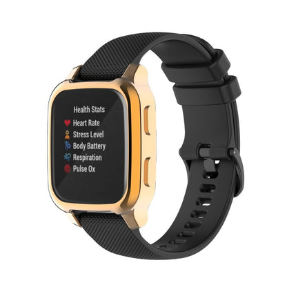 Watch Case Cover Screen Protector Plating TPU Protective Compatible with Garmin Venu SQ