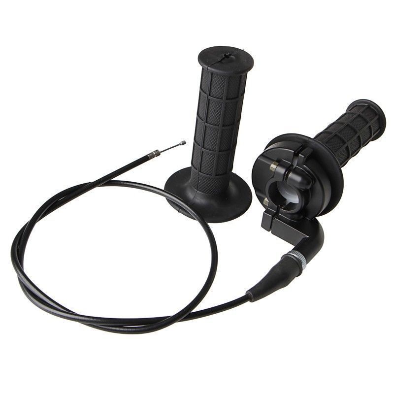 Throttle Cable Handle Grip Casing Set Compatible with Honda XR50 CRF50 XR70 CRF70 Bike