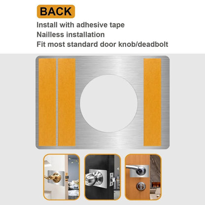 1Pcs/2Pcs Handle Knob Fixing Door Plate Reinforcement Cover Fixing Plate