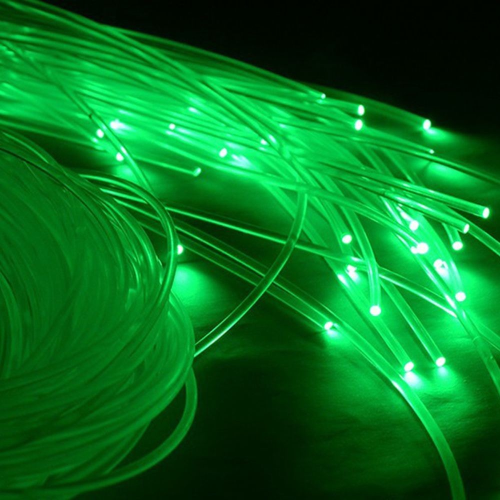 DIY Plastic  Clear  Fiber Optic Cable  Led Light  End Glow  PMMA