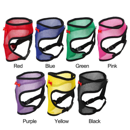 Supplies Adjustable Pet Matching Collars Bow Hen Belt Chicken Vest Harness