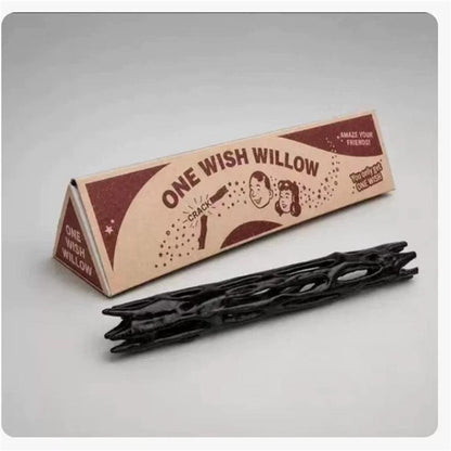 One Wish Willow Snap Stick Replica with Triangle Gift Box,Breakable Wish-Making
